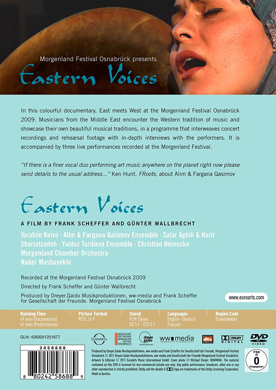 Nader Mashayekhi  동방의 목소리 (중동의 전통음악들에 관한 다큐멘터리와 공연실황) (Eastern Voices) 