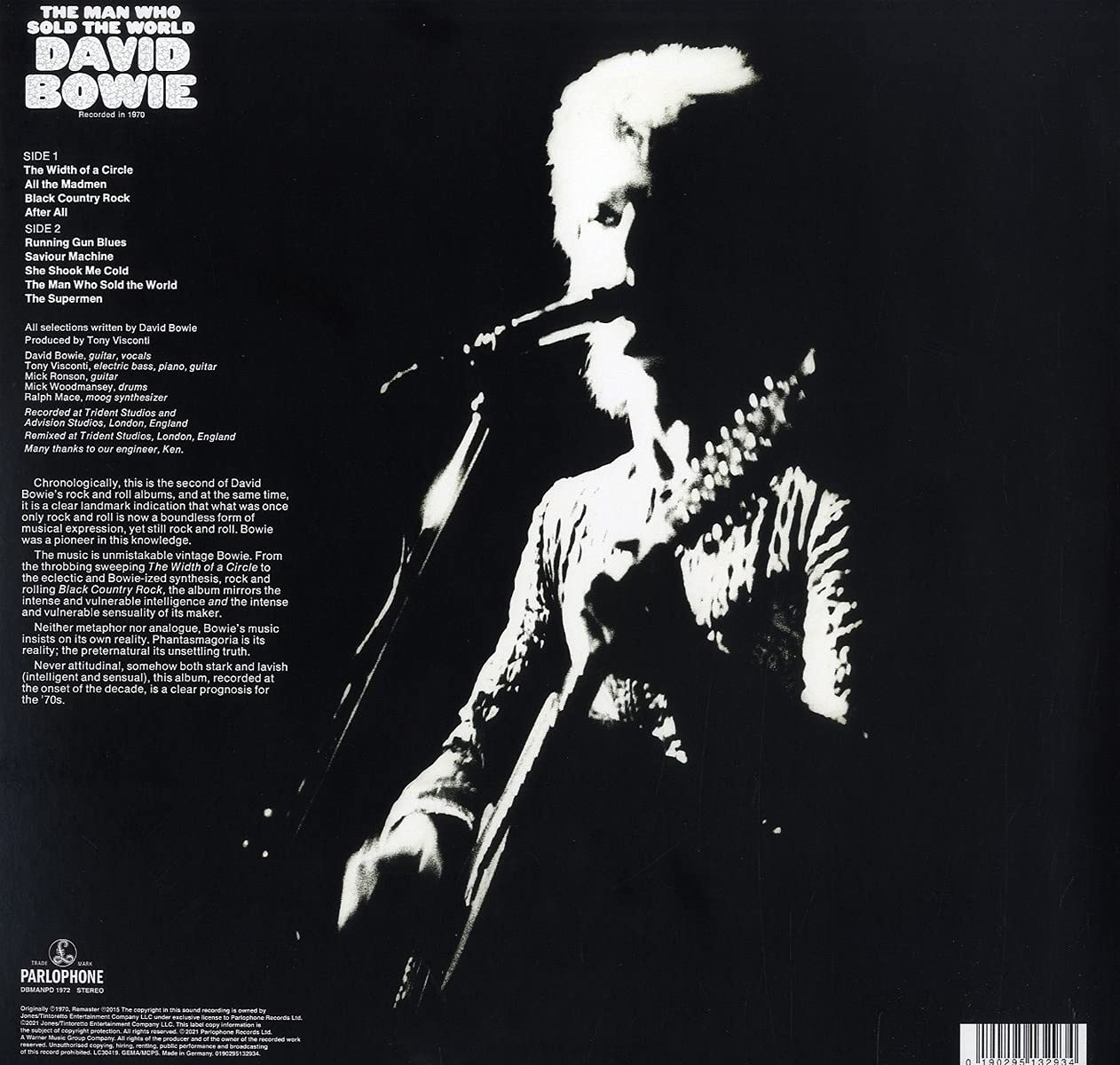 David Bowie (데이비드 보위) - The Man Who Sold The World [픽쳐디스크 LP] 