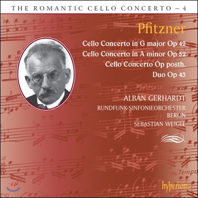 Alban Gerhardt 낭만주의 첼로 협주곡 4집 - 프피츠너 (The Romantic Cello Concerto 4 - Pfitzner)