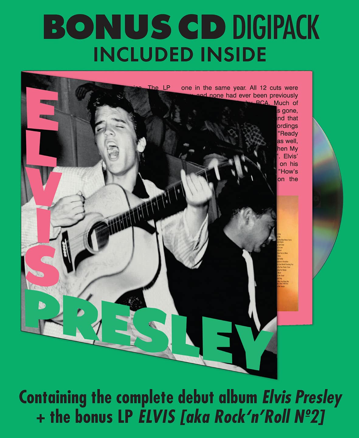 Elvis Presley 엘비스 프레슬리 1집 Elvis Presley [lp Cd] 예스24