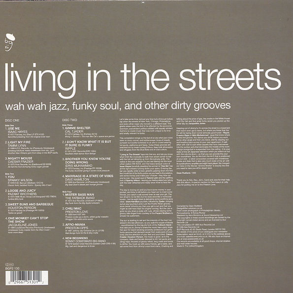 재즈 펑크 컴필레이션 - 리빙 인 더 스트리츠 (Living In The Streets) [2LP]