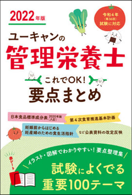 ’22 管理榮養士これでOK!要点まとめ