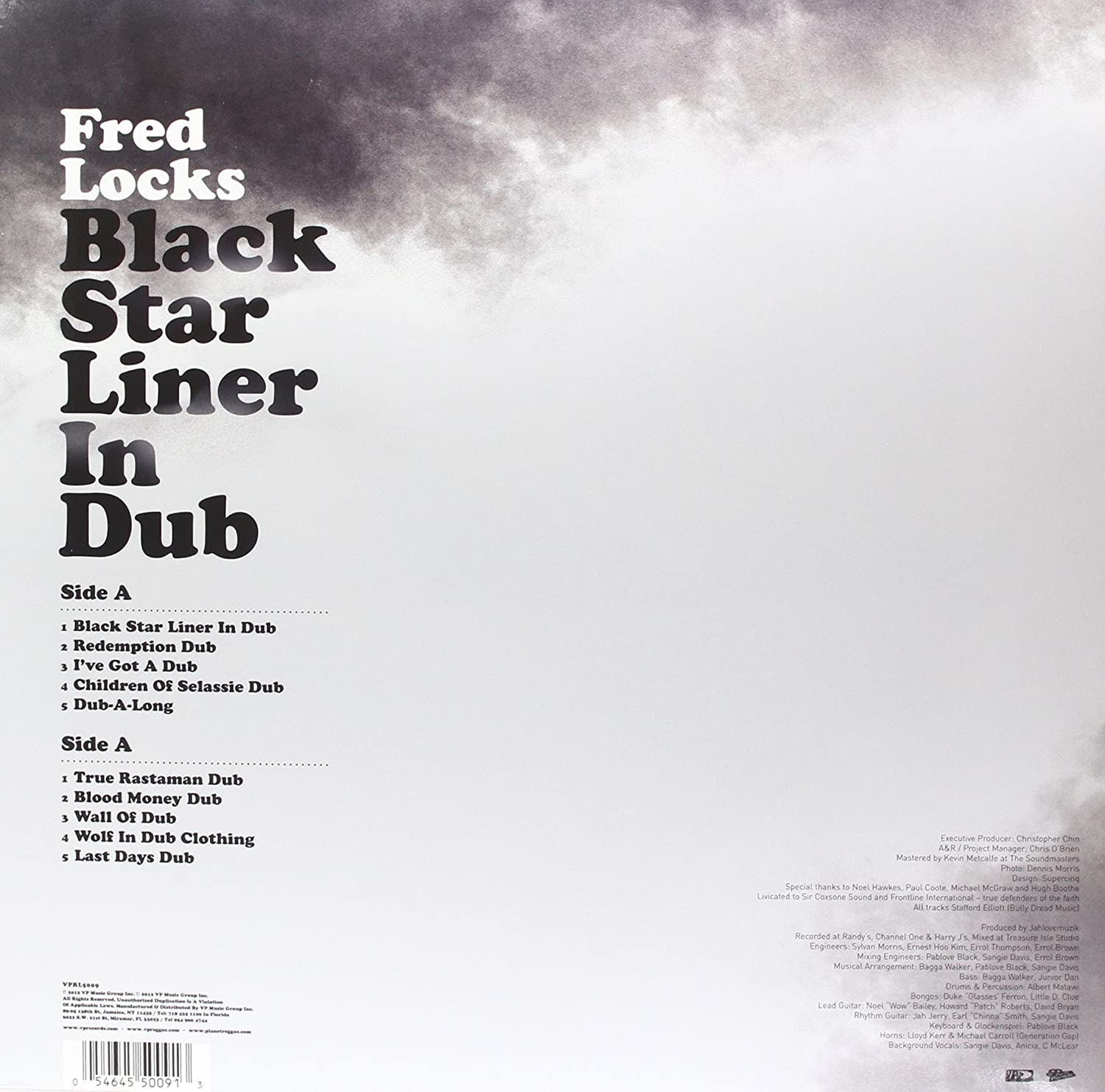 Fred Locks (프레드 락스) - Black Star Liner In Dub [LP] 