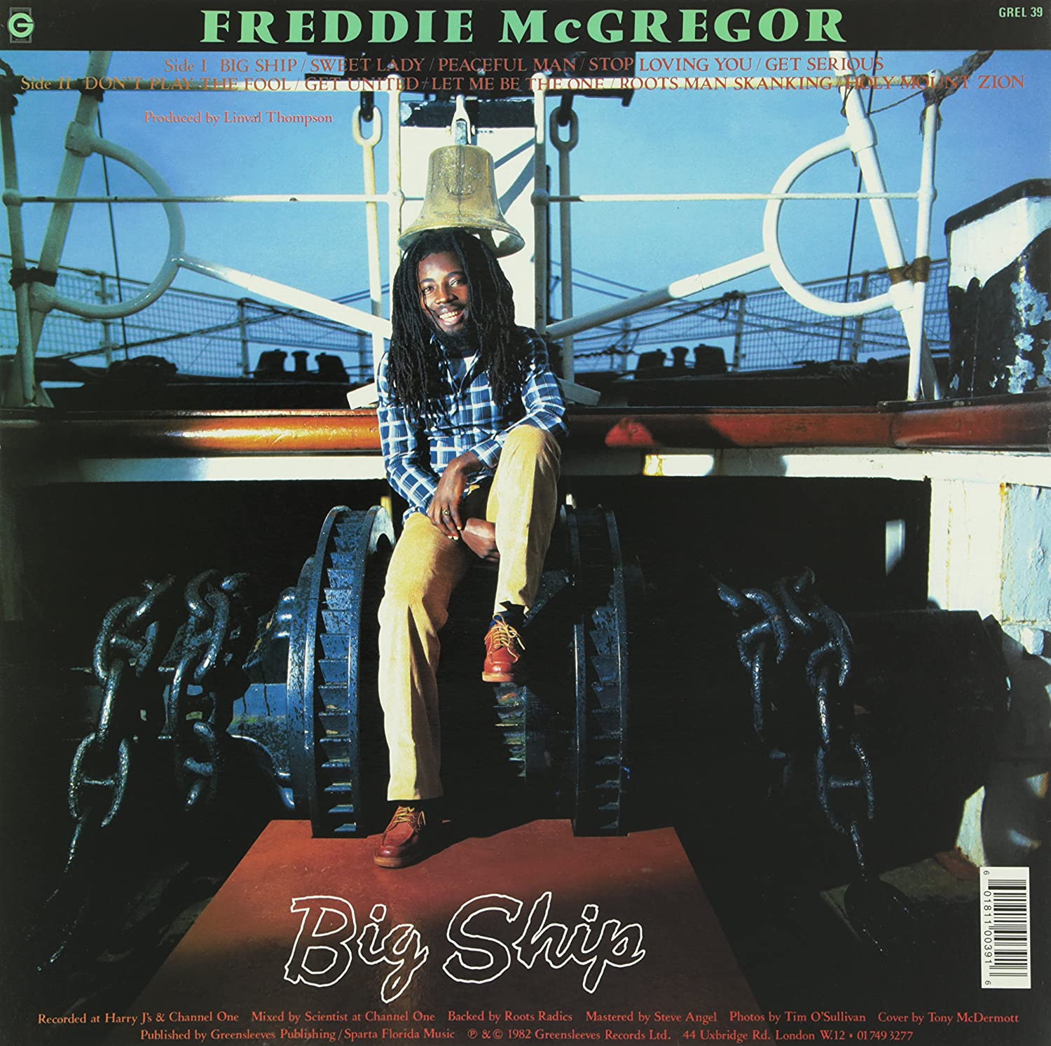 Freddie McGregor (프레디 맥그리거) - Big Ship [LP] 