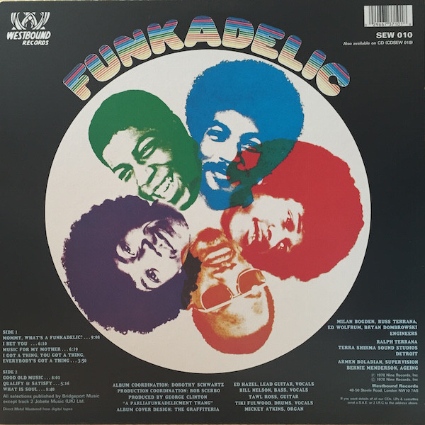 Funkadelic (펑카델릭) - 1집 Funkadelic [LP] 