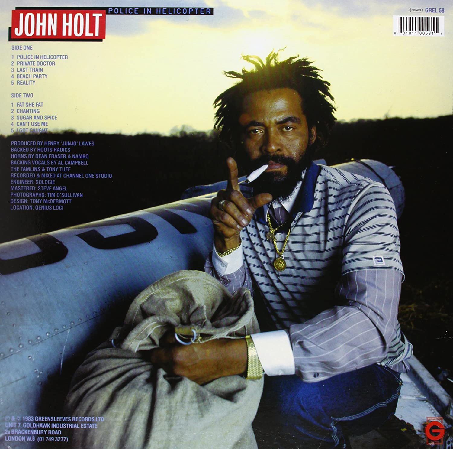 John Holt (존 홀트) - Police In Helicopter [LP]