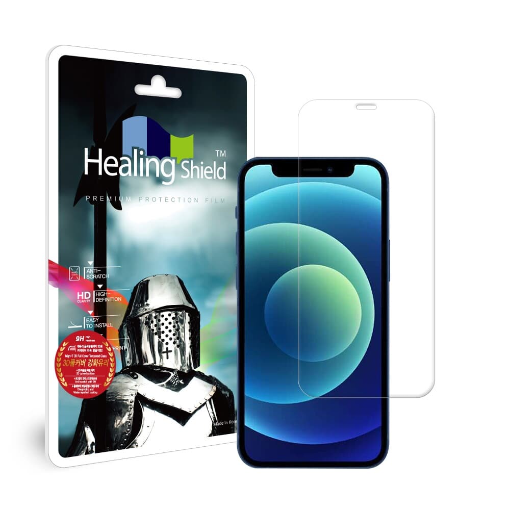 아이폰12 미니 3D 풀커버 강화유리 액정보호필름 1매