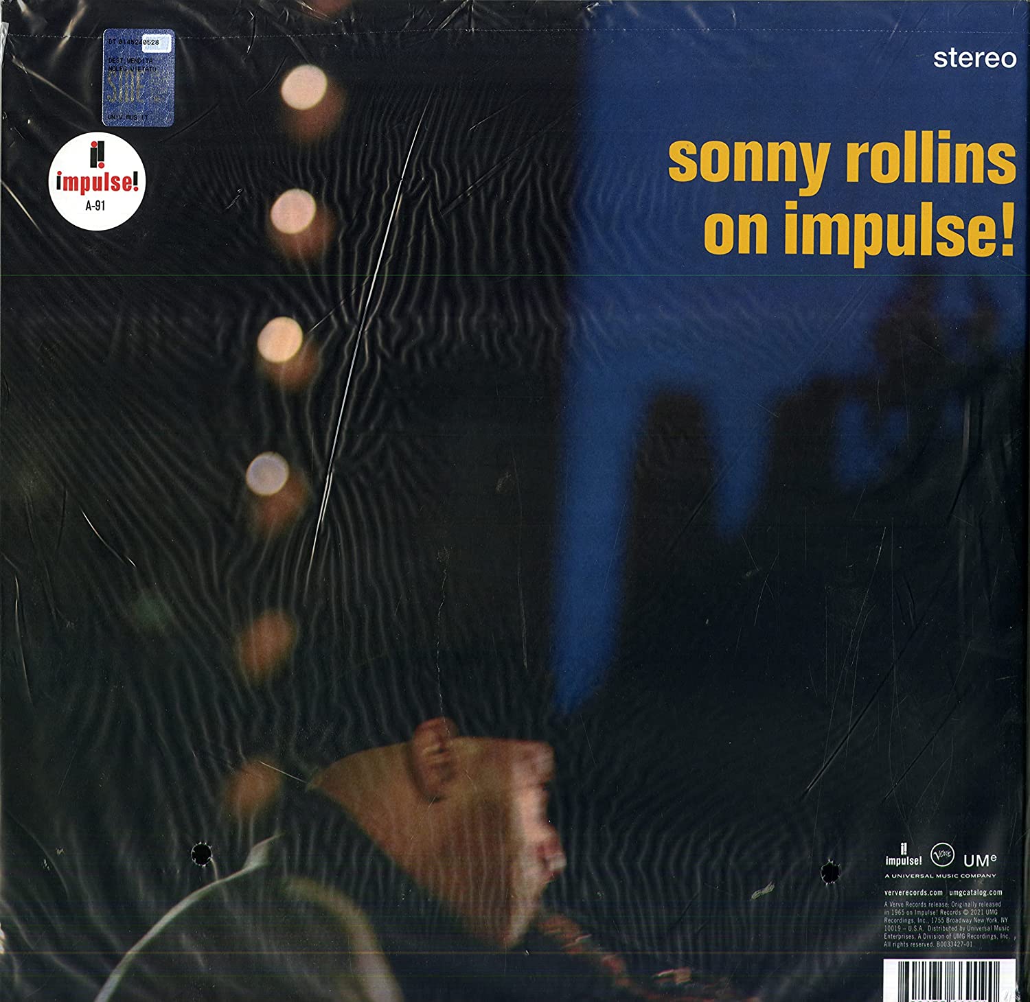 Sonny Rollins (소니 롤린스) - On Impulse! [LP] 