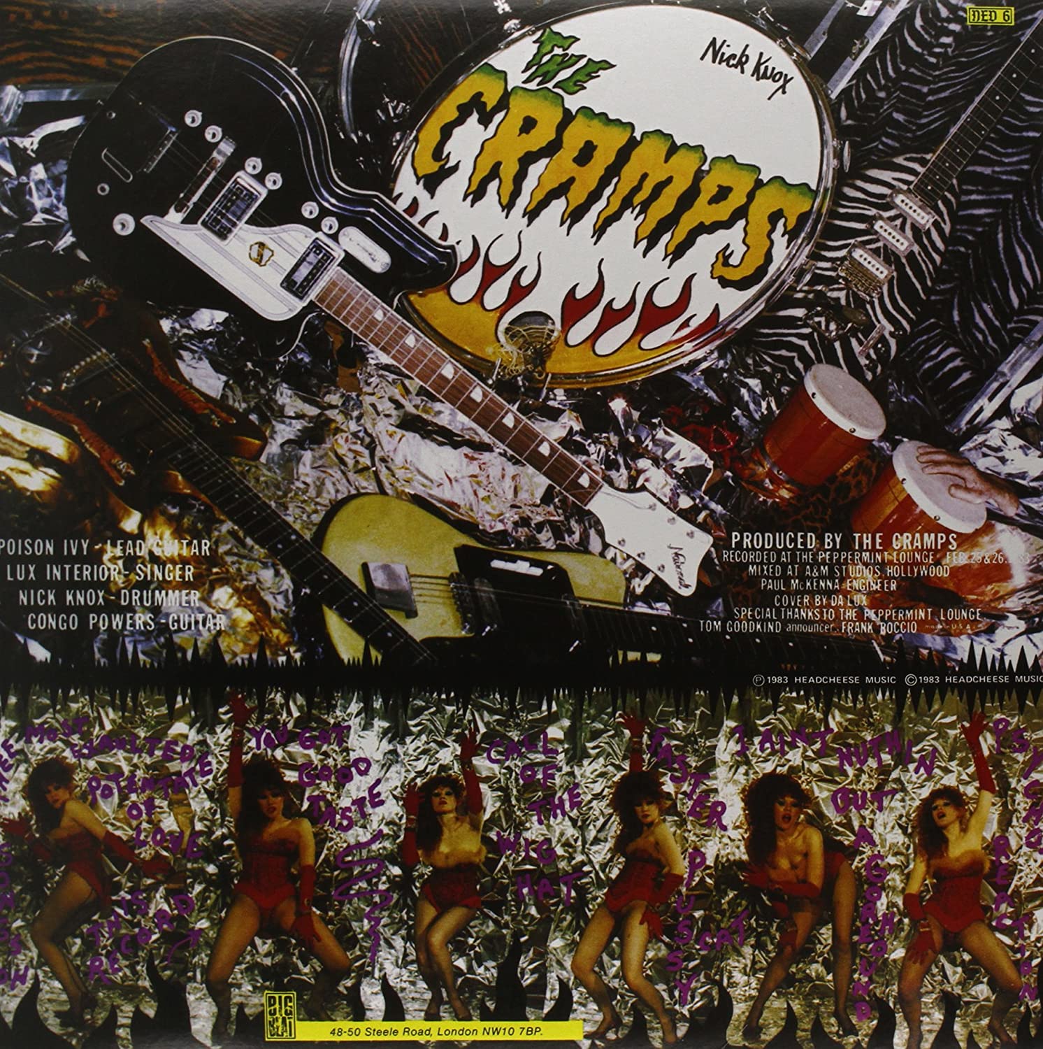 The Cramps (크램프스) - Smell Of Female [LP] 