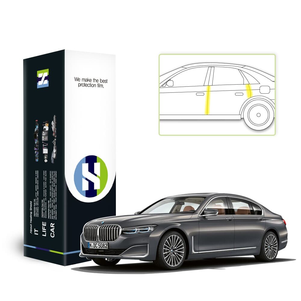 BMW 7시리즈 디자인 퓨어 엑셀런스 2021 자동차용품 PPF 필름 문콕방지가드 도어엣지 세트