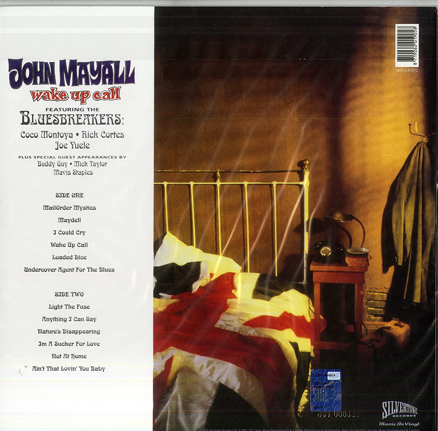 John Mayall (존 메이올) - Wake Up Call [블루 컬러 LP] 