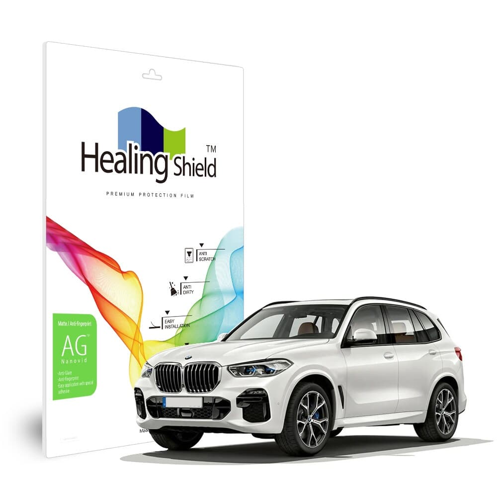 BMW X5 M 스포츠 패키지 2021 12.3인치 내비게이션 저반사 지문방지 액정보호필름