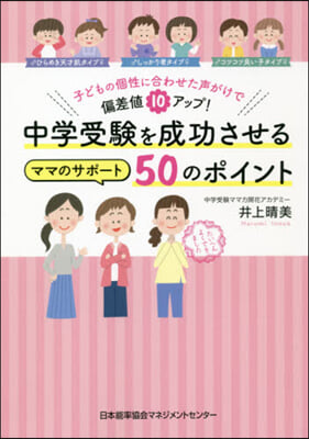 中學受驗を成功させるママのサポ-ト50の