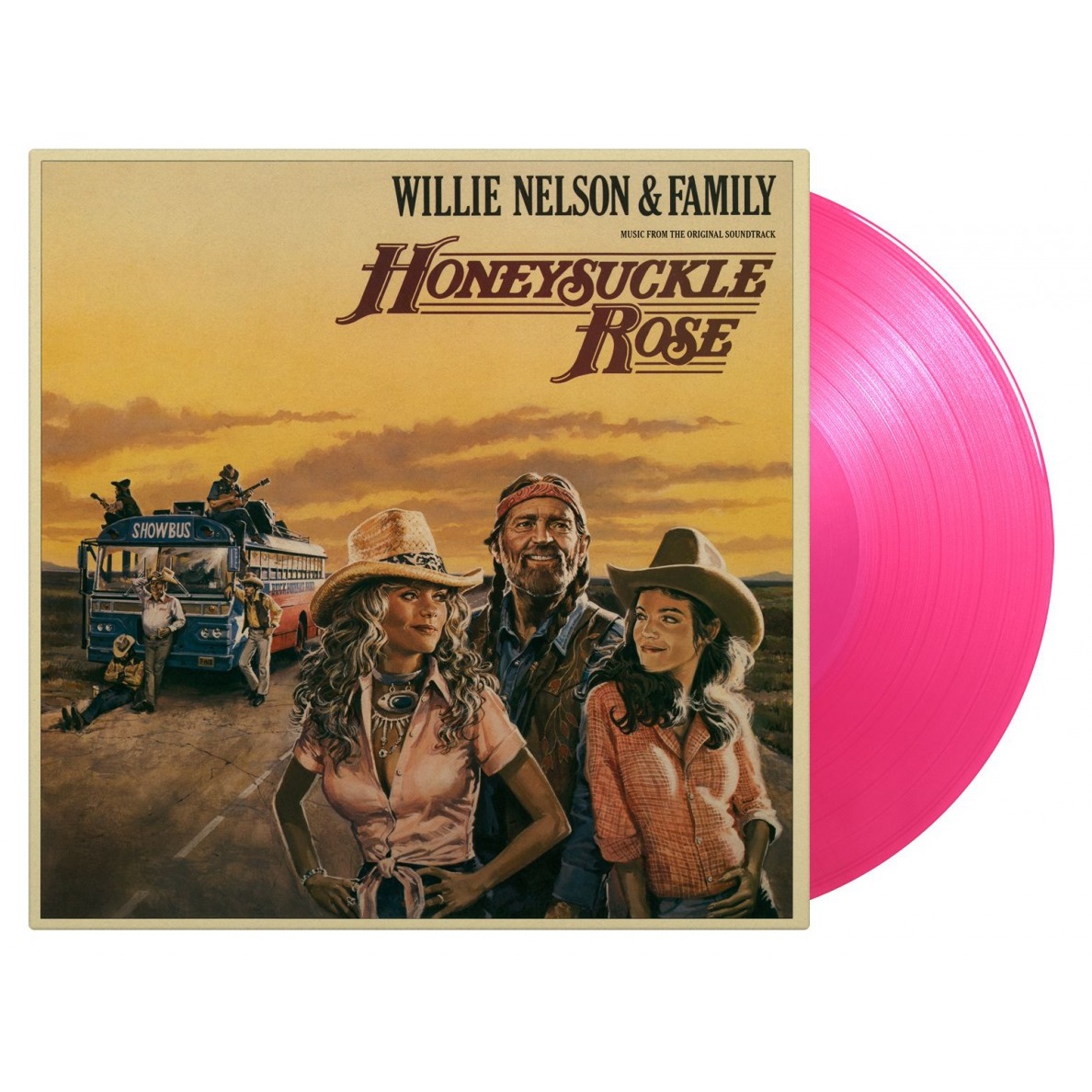 온 더 로드 어게인 영화음악 (Honeysuckle Rose OST by Willie Nelson & Family) [핑크 컬러 2LP] 