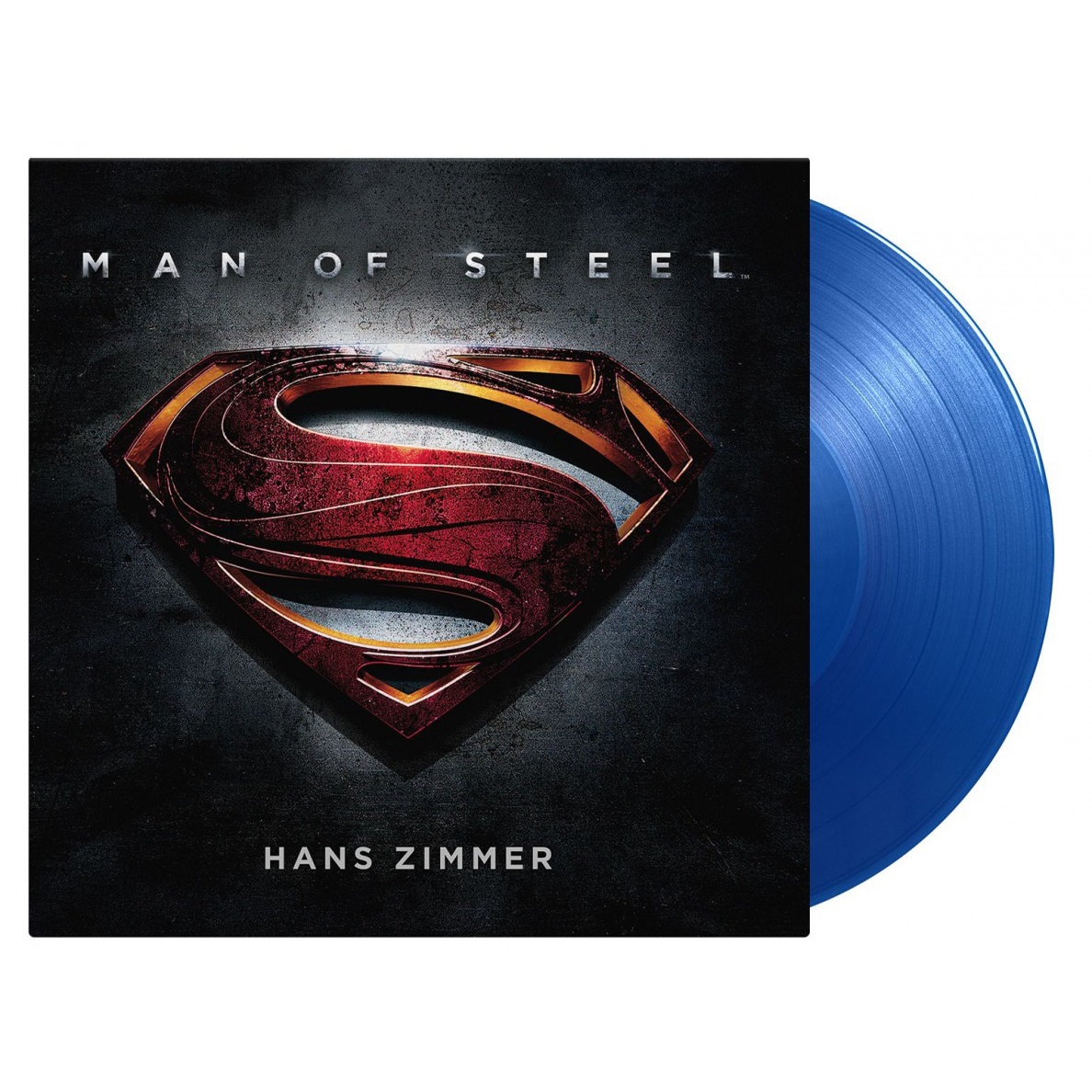 맨 오브 스틸 영화음악 (Man Of Steel OST by Hans Zimmer) [블루 컬러 2LP] 