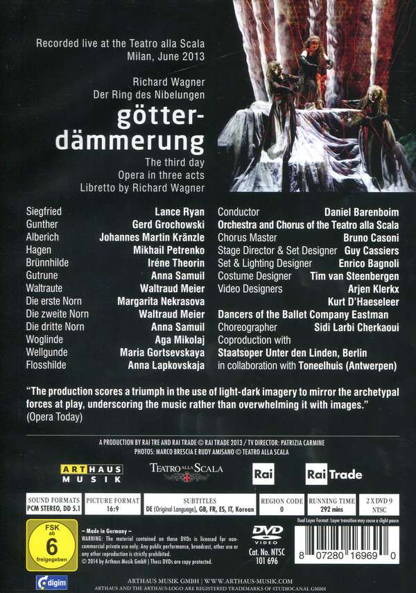 Daniel Barenboim 바그너: 신들의 황혼 (Richard Wagner: Gotterdammerung) 