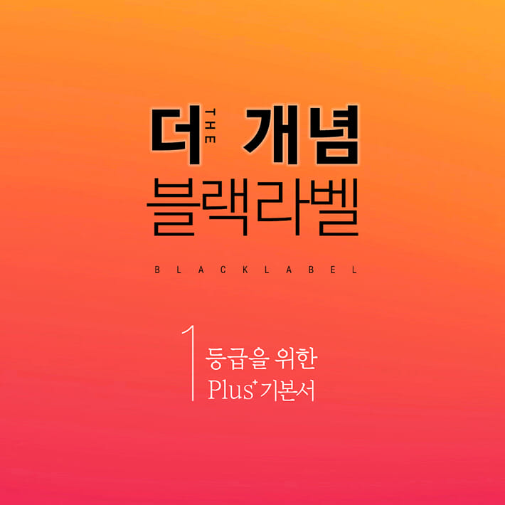 The 개념 블랙라벨 수학2 (2025년용) - 예스24