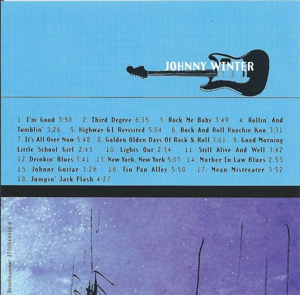 Johnny Winter (조니 윈터) - Johnny Winter 