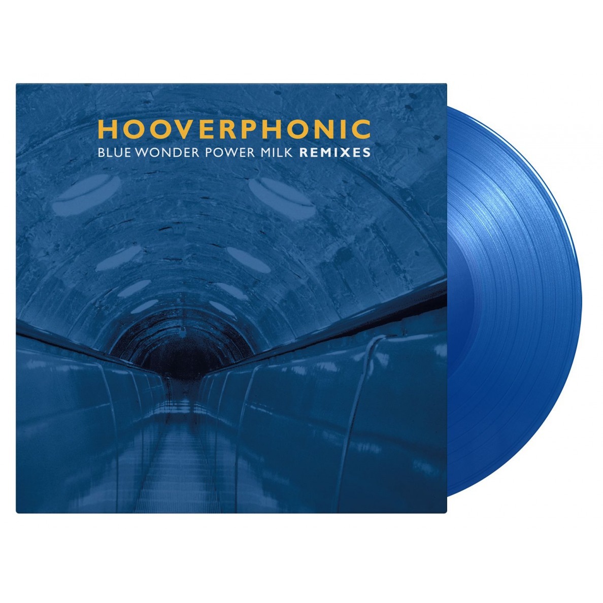 Hooverphonic (후버포닉) - Blue Wonder Power Milk Remixes [솔리드 블루 컬러 LP] 