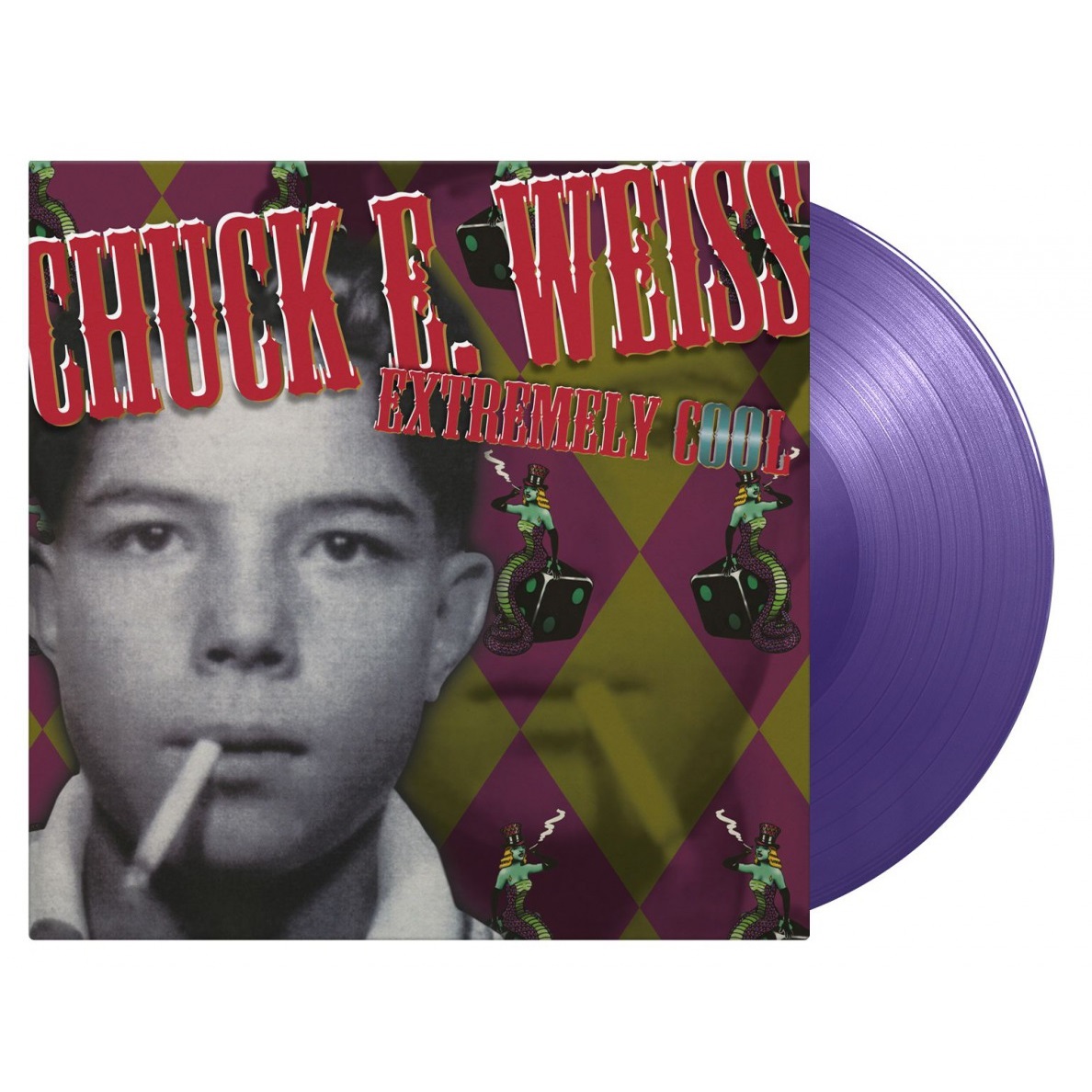 Chuck E. Weiss (척 E. 와이스) - Extremely Cool [퍼플 컬러 LP] 