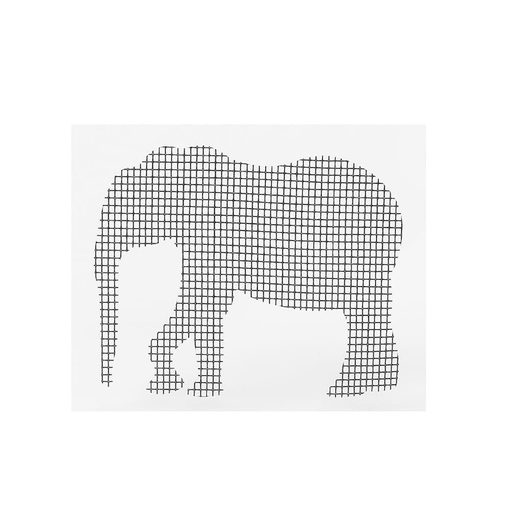 셀프 방충망 보수 스티커(코끼리) 모기장패치 수리