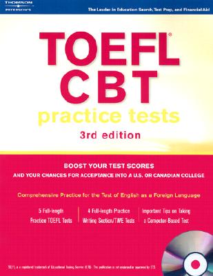 Peterson&#39;s TOEFL CBT Practice Tests with CD