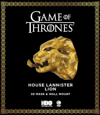 Game of Thrones Mask: House Lannister Lion