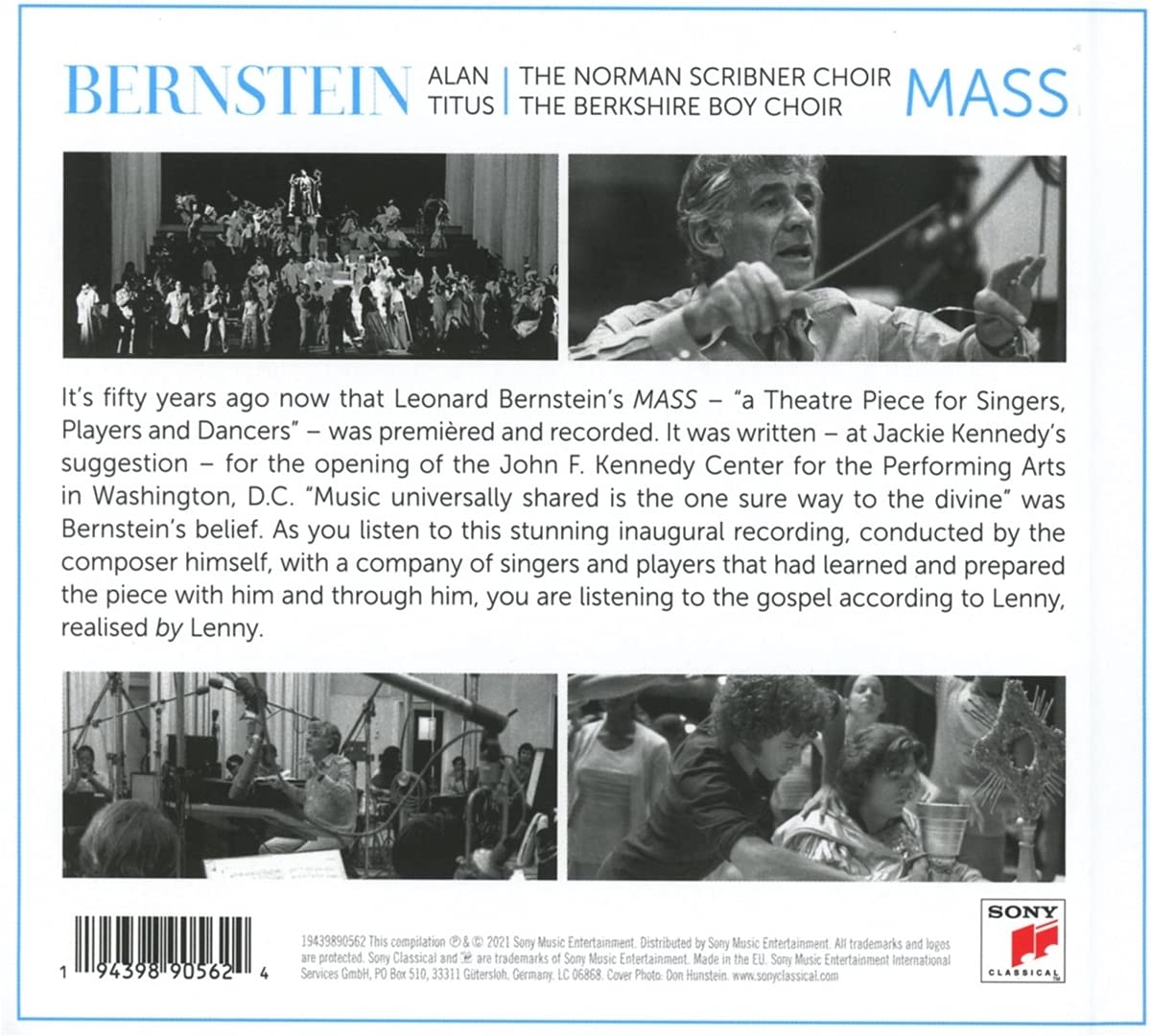 Alan Titus 레너드 번스타인: 미사 (Leonard Bernstein: Mass) 