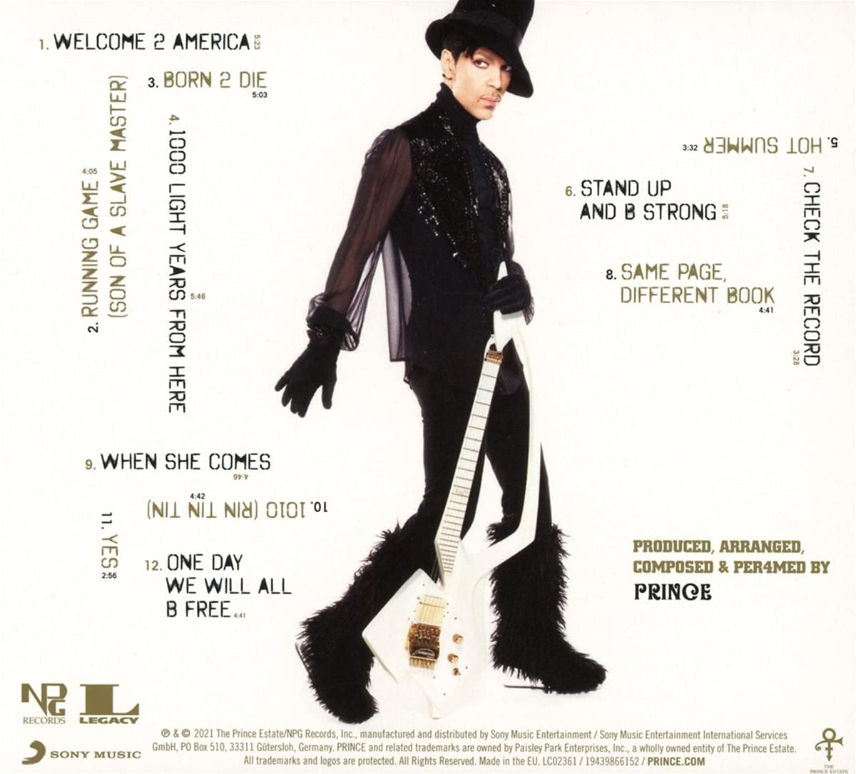 Prince (프린스) - Welcome 2 America 