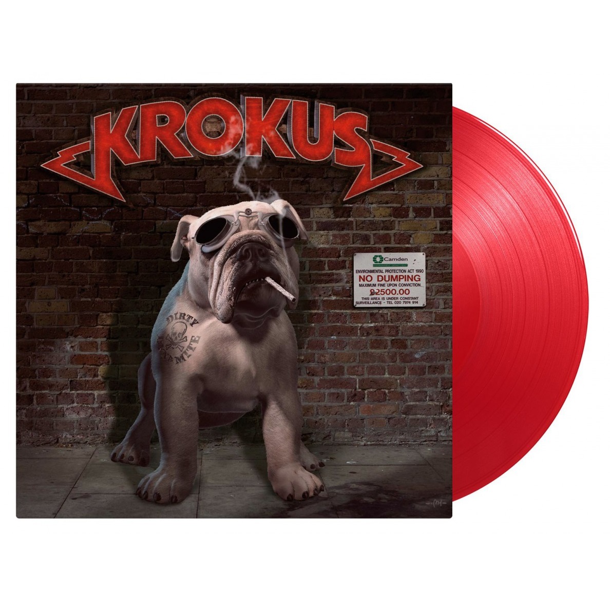 Krokus (크로커스) - Dirty Dynamite [투명 레드 컬러 2LP] 