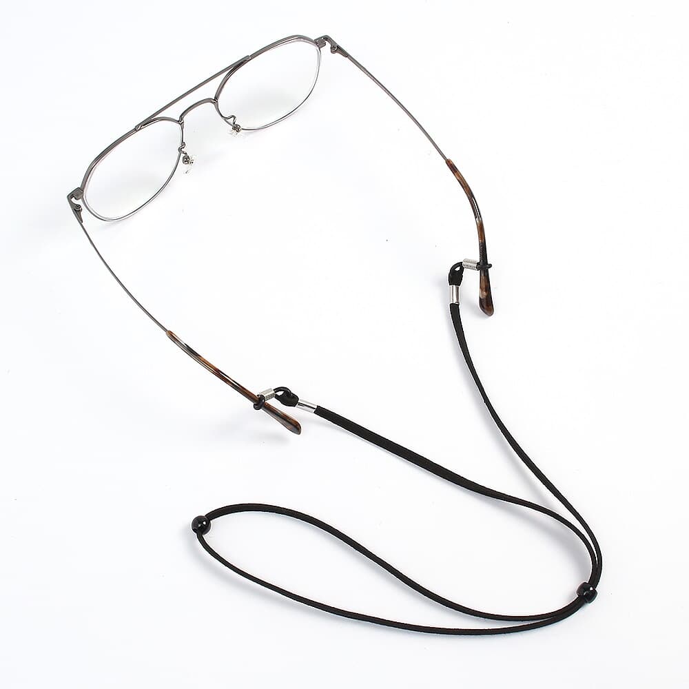 스웨이드 길이조절 안경줄 5p(블랙) 선글라스줄