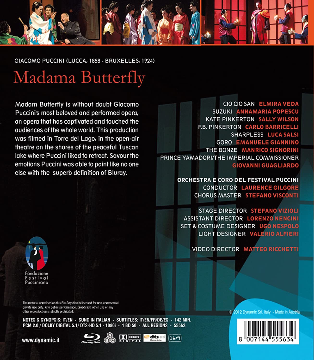 Laurence Gilgore 푸치니: 나비부인 (Puccini: Madama Butterfly) 