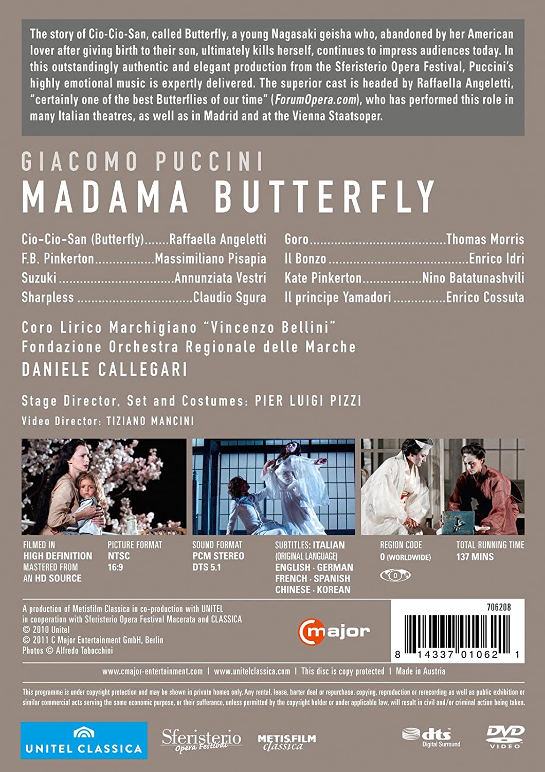 Daniele Callegari 푸치니: 오페라 '나비부인' (Puccini: Madama Butterfly) 