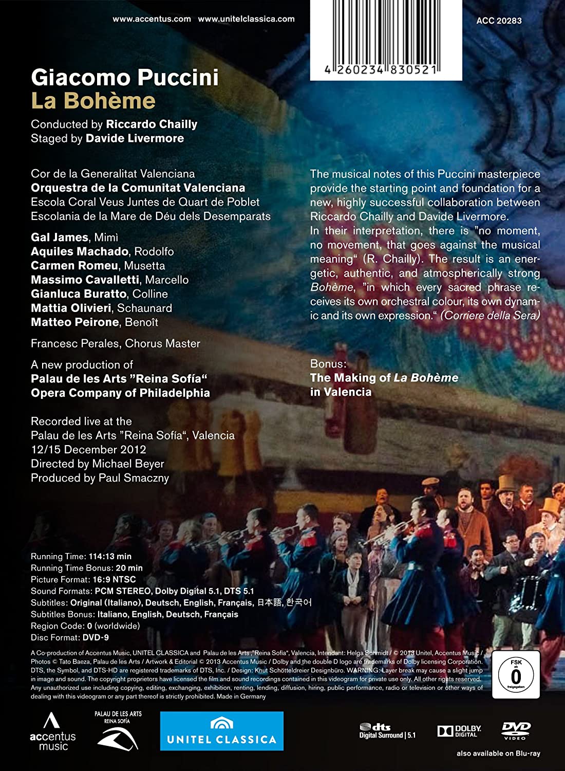 Riccardo Chailly 푸치니: 오페라 '라 보엠' (Puccini: La Boheme) 