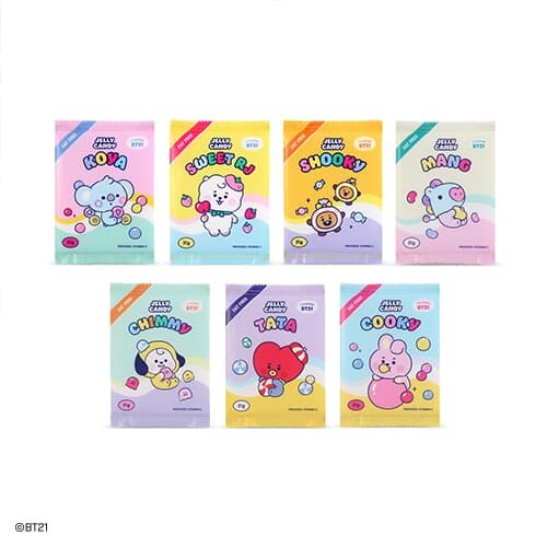 [BT21] 베이비 젤리캔디 파우치 [L]