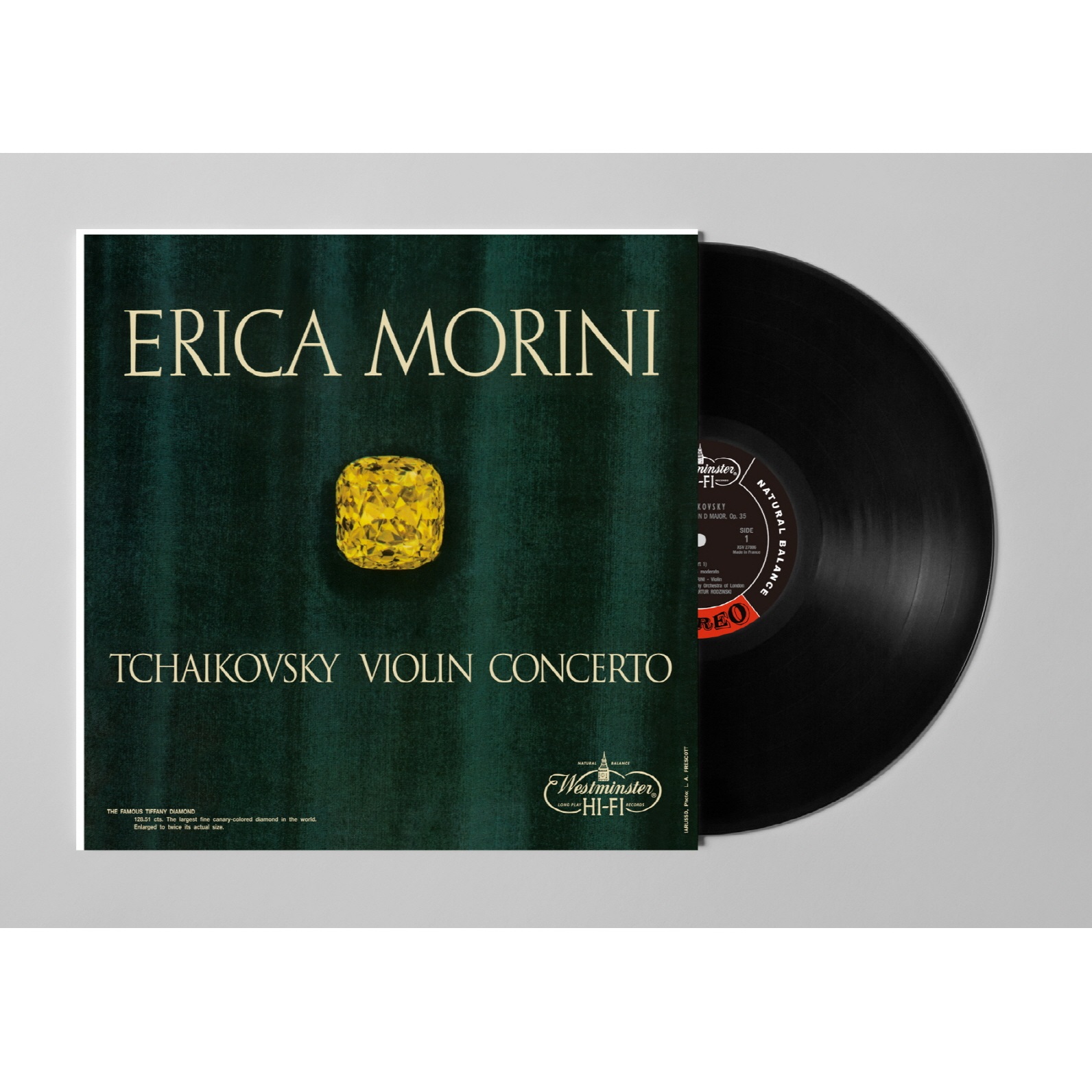 Erica Morini 차이코프스키: 바이올린 협주곡 - 에리카 모리니 (Tchaikovsky: Violin Concerto Op.35) [LP] 