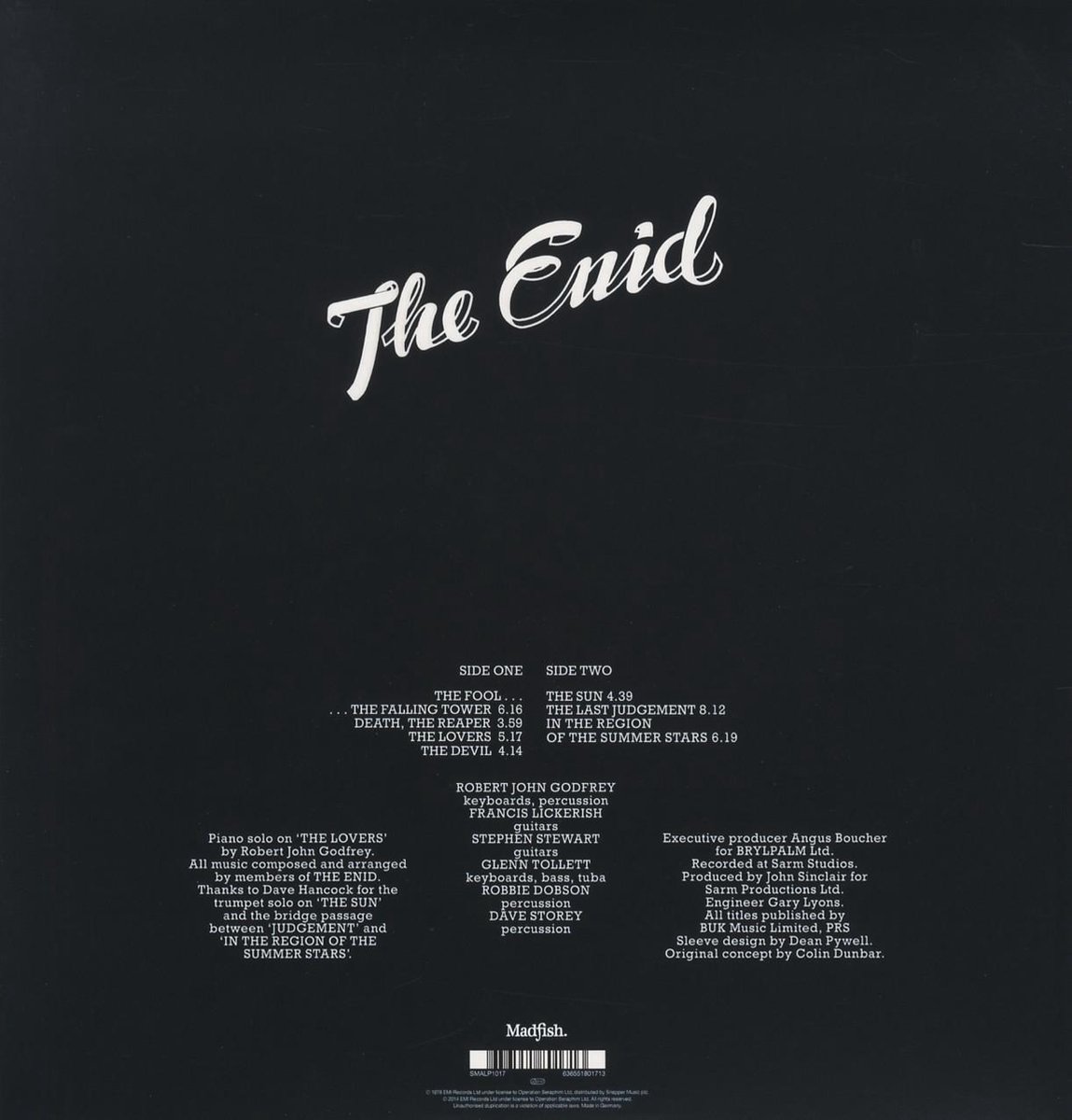 The Enid - 1집 In The Region Of The Summer Stars [LP ]