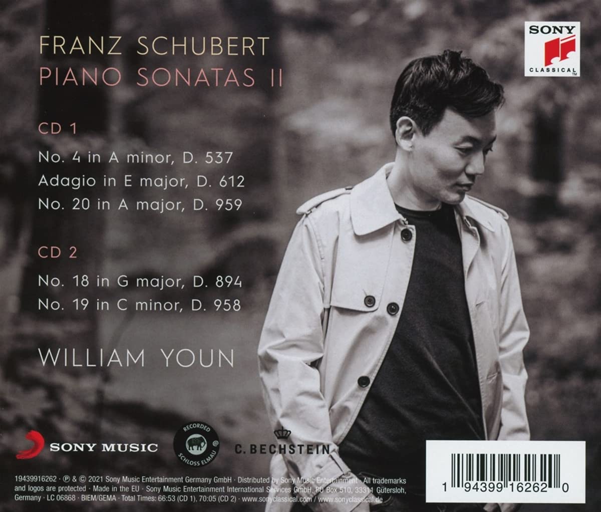 윤홍천 (William Youn) - 슈베르트: 피아노 소나타 2집 (Schubert: Piano Sonatas II) 
