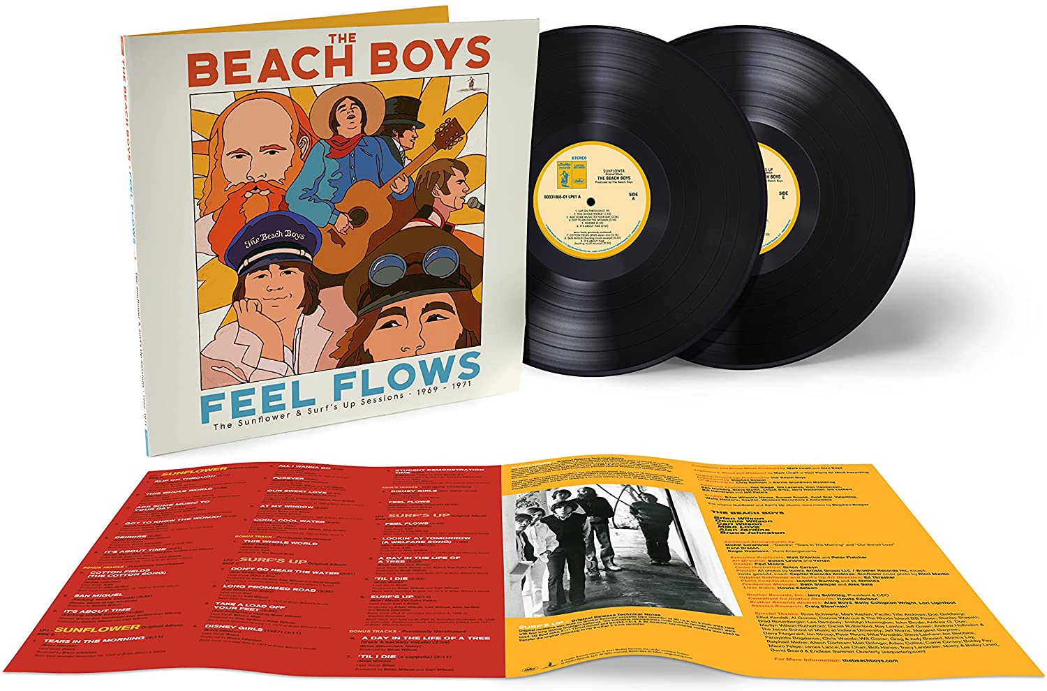 The Beach Boys (비치 보이스) - Feel Flows: The Sunflower & Surf's Up Sessions 1969-1971 [2LP] 