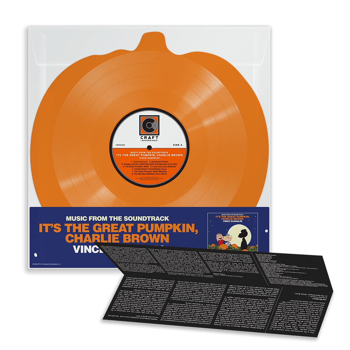 Vince Guaraldi (빈스 과랄디) - It's The Great Pumpkin, Charlie Brown [펌킨 컬러 LP] 