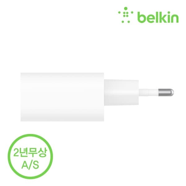 벨킨 부스트업 25W USB-C PD 3.0 PPS 가정용 충전기 WCA004