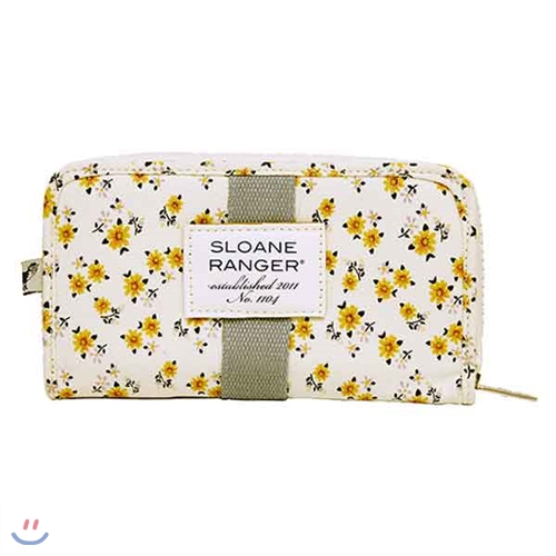 [Sloane Ranger] Zip Wallet 지갑 - Yellow Ditzy