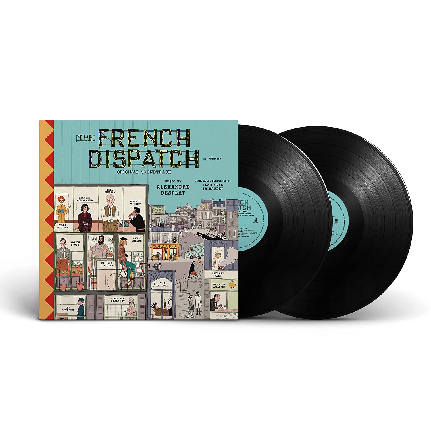 웨스 앤더슨 '프렌치 디스패치' 영화음악 (The French Dispatch OST by Alexandre Desplat) [2LP]