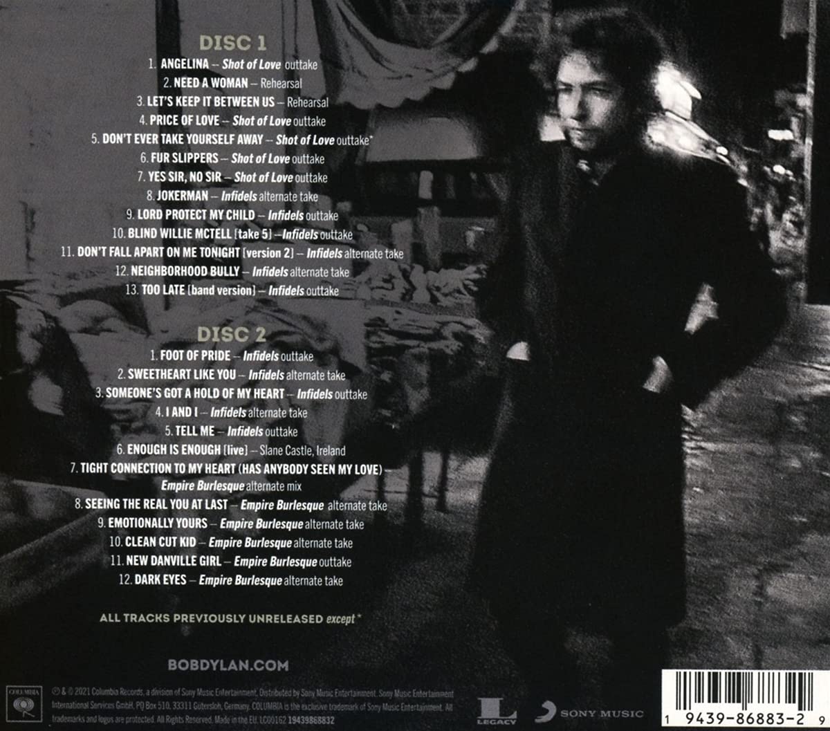 Bob Dylan (밥 딜런) - Springtime in New York: The Bootleg Series Vol. 16 1980-1985 