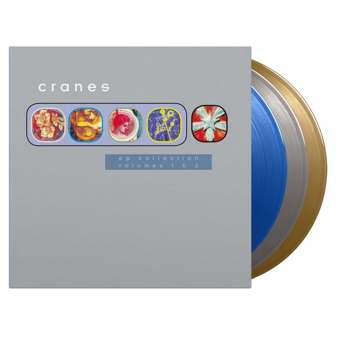 Cranes (크레인) - Ep Collection Volumes 1 & 2 [솔리드 블루 & 실버 & 골드 컬러 3LP] 