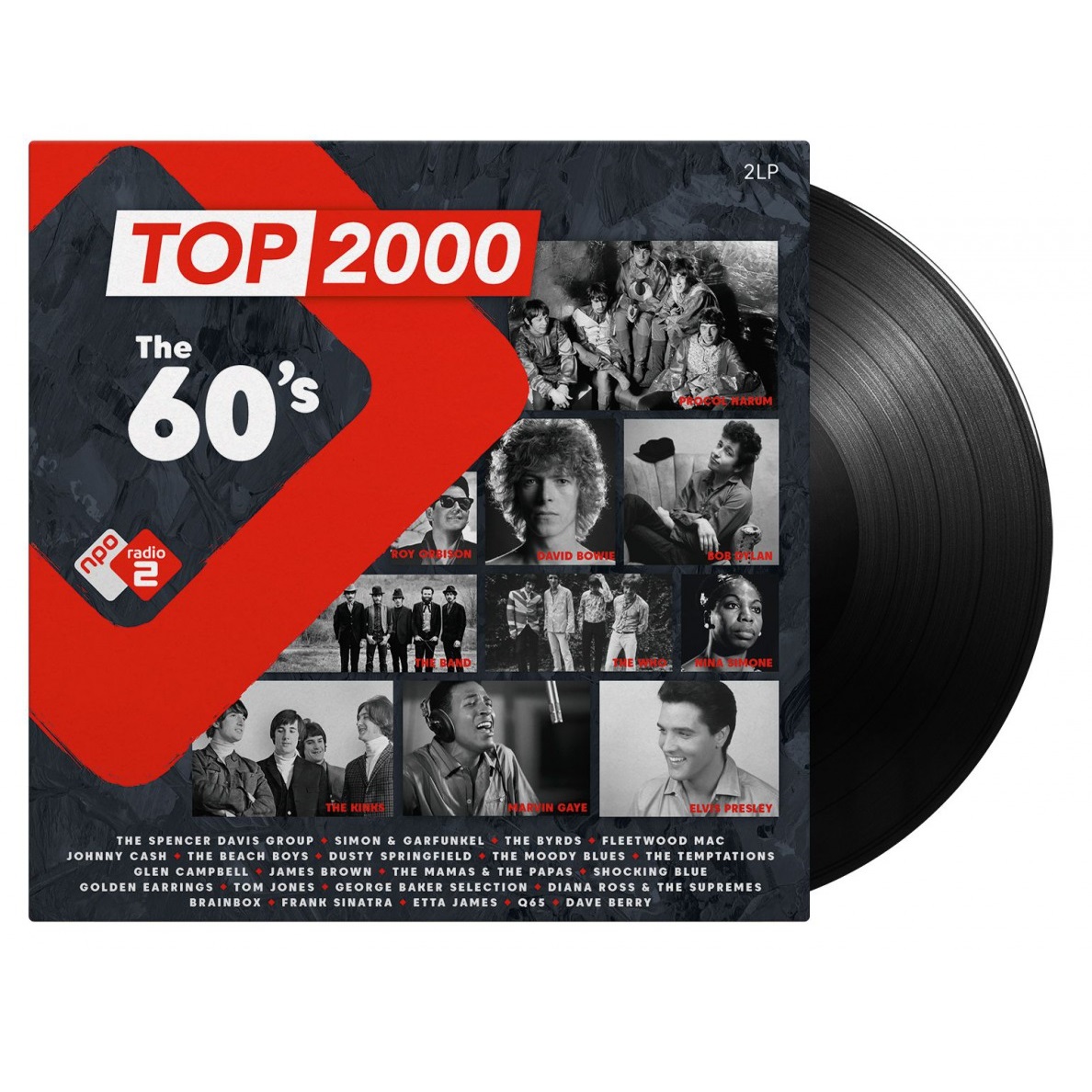NPO 라디오 컴필레이션: 1960년대 히트곡 모음집 (Top 2000 - The 60's) [LP] 