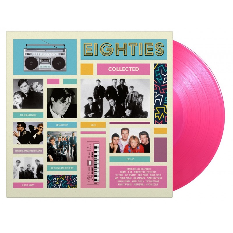 1980년대 히트곡 모음집 (Eighties Collected) [투명 마젠타 컬러 2LP] 