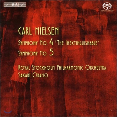 Sakari Oramo 닐센: 교향곡 4번 5번 (Carl Nielsen: Symphony No.4 No.5) 사카리 오라모