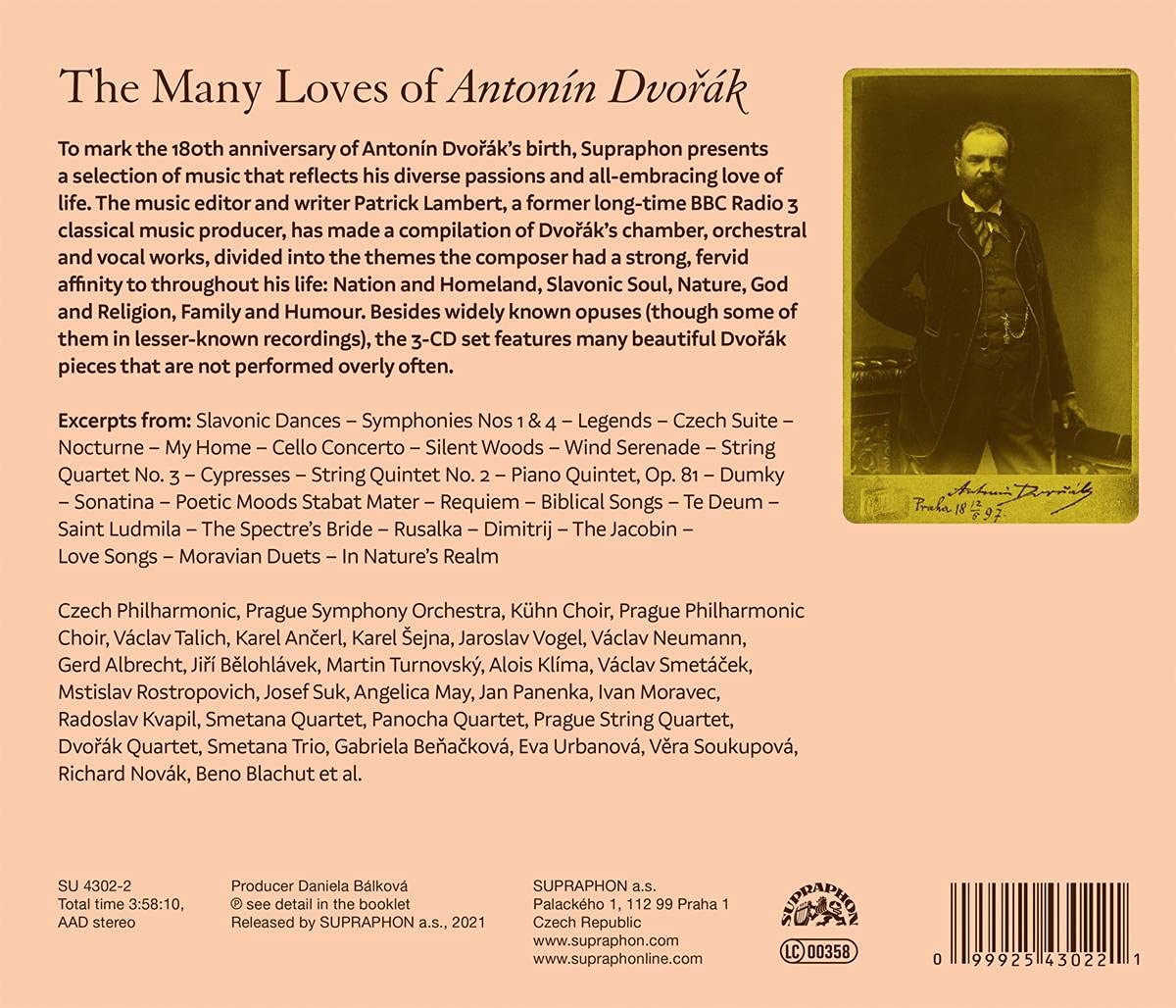 드보르작 작품 모음집 - 드보르작의 삶과 사랑 (The Many loves of Antonin Dvorak) 