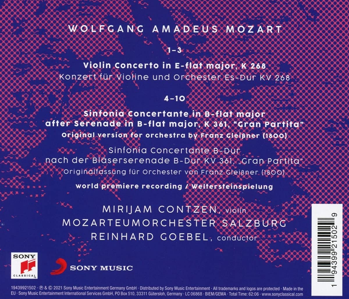 Reinhard Goebel 라인하르트 괴벨의 뉴 모차르트 프로젝트 1집 (New Mozart Vol. 1)
